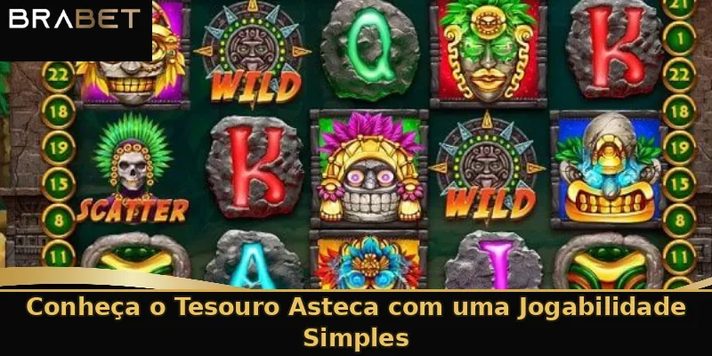 Conheça o Tesouro Asteca com uma Jogabilidade Simples
