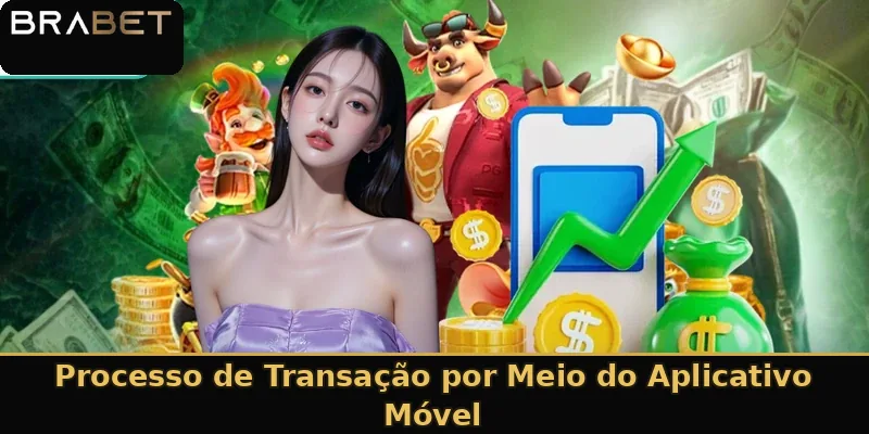 Processo de Transação por Meio do Aplicativo Móvel